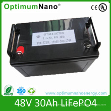 Lithium Battery 48V 30ah LiFePO4 Battery for Electric Motor